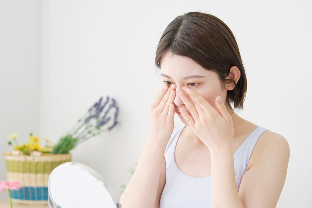 自分でできるクマの改善方法とは?